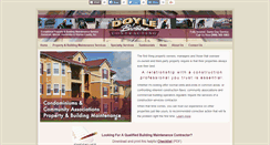 Desktop Screenshot of doylebrotherscontracting.com